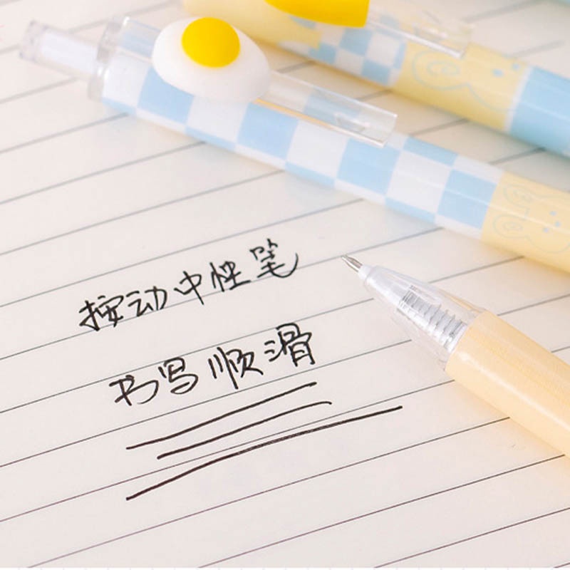 Bút Bi Mực Đen Ngòi 0.5mm Thiết Kế Đơn Giản Cho Học Sinh