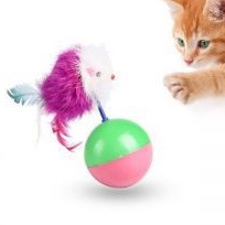 Đồ chơi cho mèo ORGO kiểu bóng chuột lật đật vui nhộn