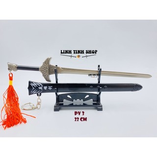 Móc khóa trưng bày Phong Vân - Anh Hùng Kiếm - Vô Danh kiếm khách