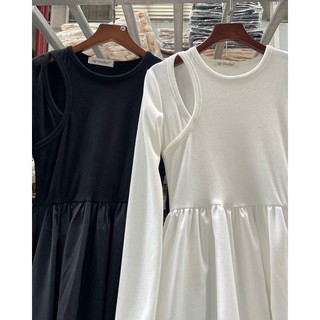 Đầm midi dài cut-out (ảnh thật/ có sẵn)