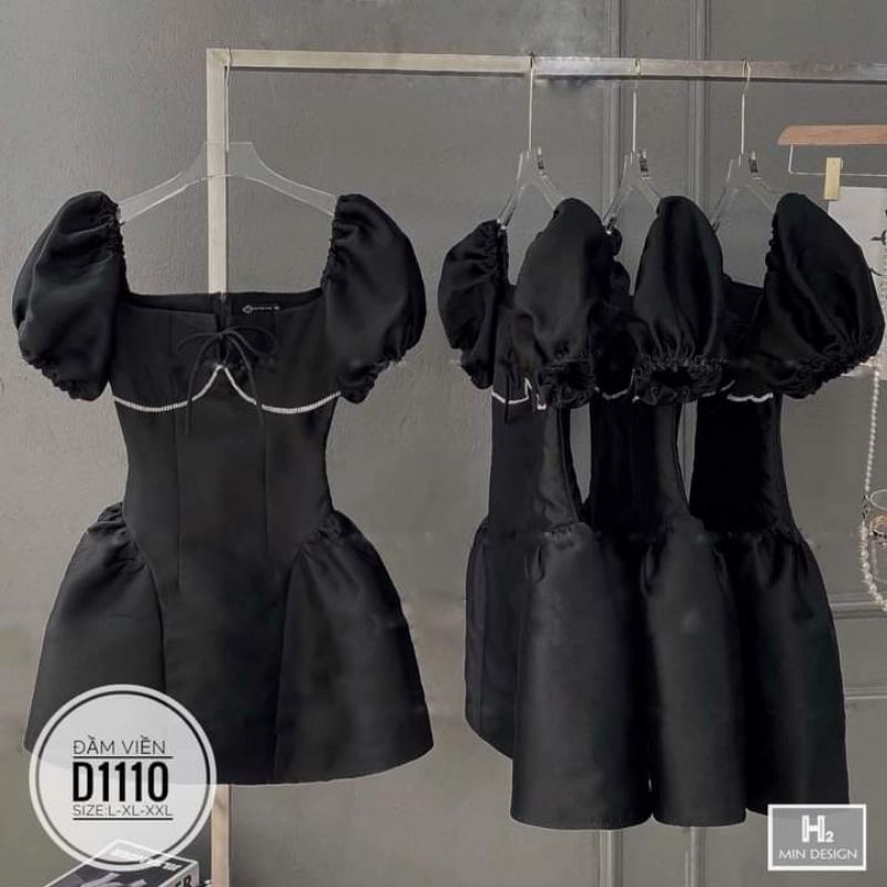 Đầm viền cườm