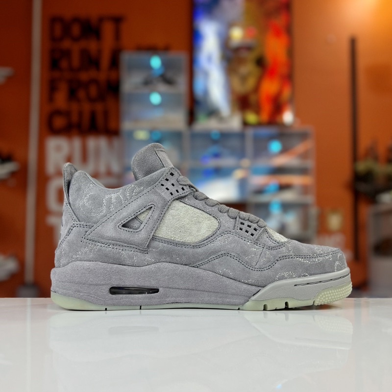 GIÀY SNEAKER AIR JD4 KWAS ĐẾ DẠ QUANG KÈM BỘ QUÀ TẶNG GIÁ TRỊ