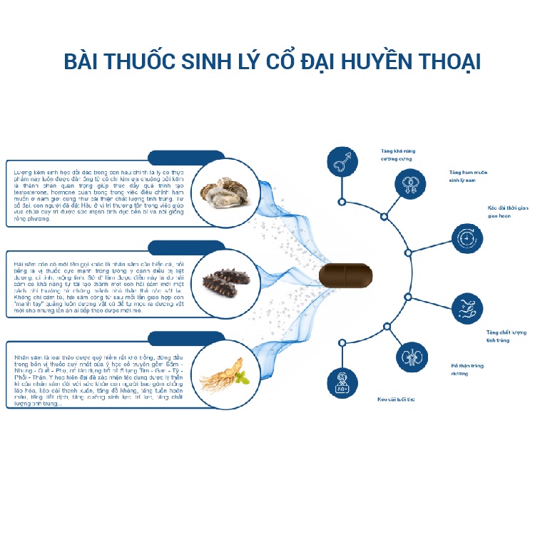 HOBN-2 Hộp Tăng chất lượng số lượng tinh trùng- Hàu Biển Ob New GrowGreenAz, Oyster Plus, Tăng Thời Gian QH [Chính Hãng]