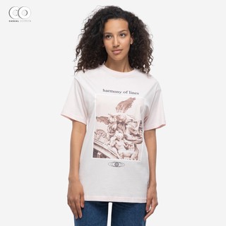[CHÍNH HÃNG] Áo thun, áo tee unisex form oversize statue graphic