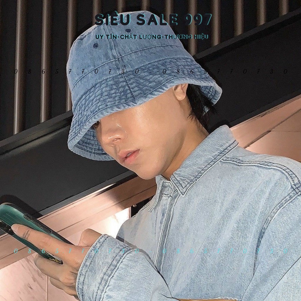 NÓN VÀNH JEAN TRƠN QC DÀNH ĐƯỢC CẢ NAM VÀ NỮ PHONG CÁCH THỜI TRANG