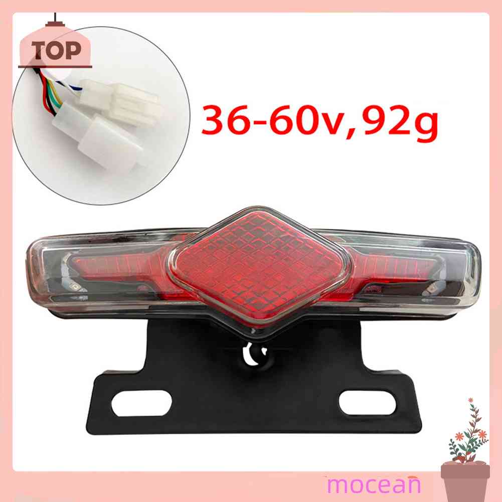 Đèn LED Xi Nhan 36-60V Chống Thấm Nước Gắn Đuôi Xe Đạp Điện