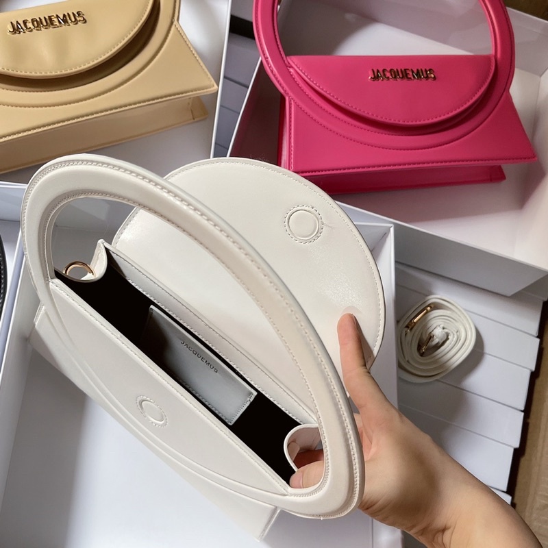 Túi Đeo Vai+ Đeo Chéo, Quai Tròn Jacquenmus- Hàng Cao cấp Full Hộp