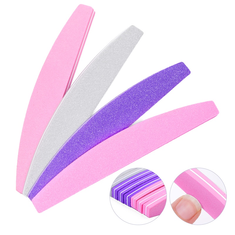 Set 10 dũa móng tay UR SUGAR hai mặt 100/ 180 grit chất lượng cao chuyên nghiệp