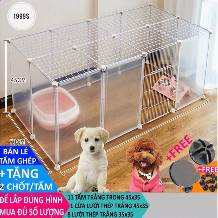 Chuồng chó, chuồng mèo mua sắm theo tấm con số lớn tiện lợi