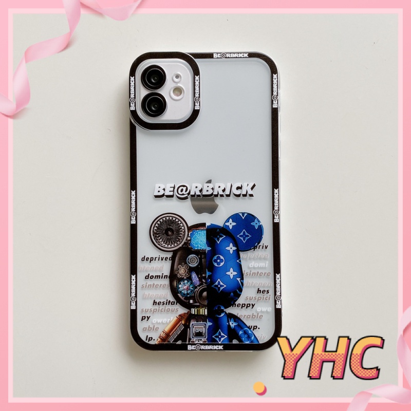 ốp iphone In Hình Gấu Hoạt Hình tương thích iPhone 6s 6splus 7 7plus 8 8plus X XS 11 12 Pro Max Plus Promax-2071