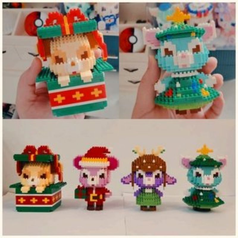 Mô hình lắp ráp nhân vật hoạt hình GIÁNG SINH 2023