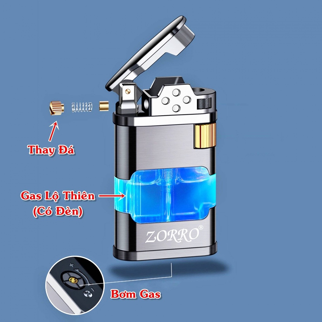 QUÀ TẶNG - 𝐇𝐨̣̂𝐩 𝐐𝐮𝐞̣𝐭 𝐁𝐚̣̂𝐭 𝐋𝐮̛̉𝐚 ZORO gaz lộ thiên dạ quang có đèn Led - FREESHIP