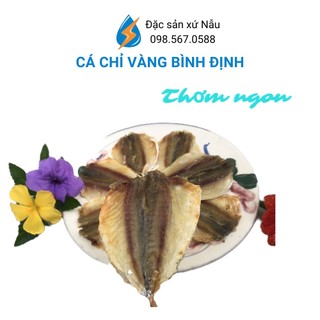 1kg khô cá chỉ vàng một nắng bình định
