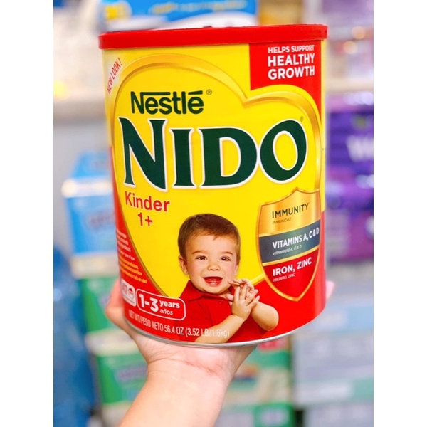 Sữa NIDO nắp đỏ 1,6kg - Mỹ
