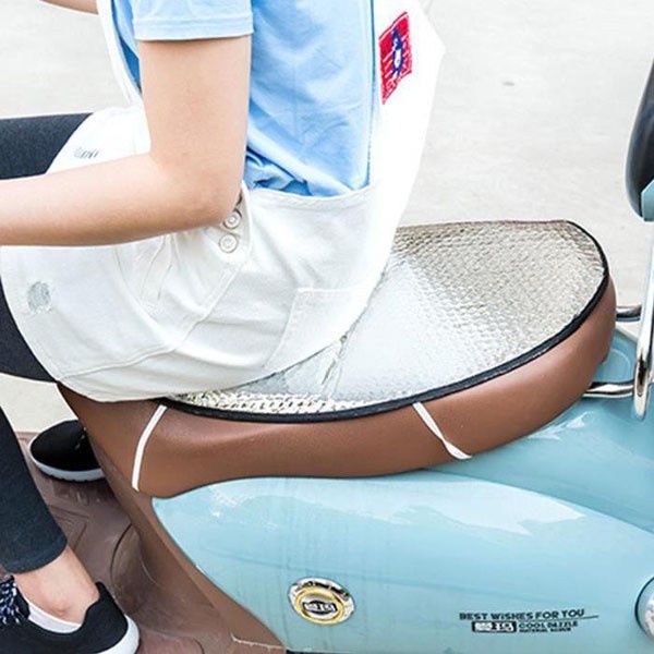 Tấm Bạt Che yên xe máy kích thước lớn 36 x 60CM Siêu Bền , Siêu Dày 2 Mặt - Miếng Che Yên Xe To Khủng Lồ