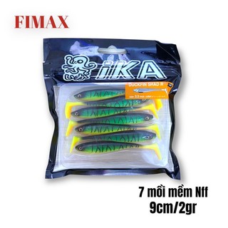 Mồi câu cá, Mồi cá mềm NFF [ 9cm/6g ] câu lure cá lóc bông, cá lóc đồng, cá chuối, cá chẽm cực nhạy