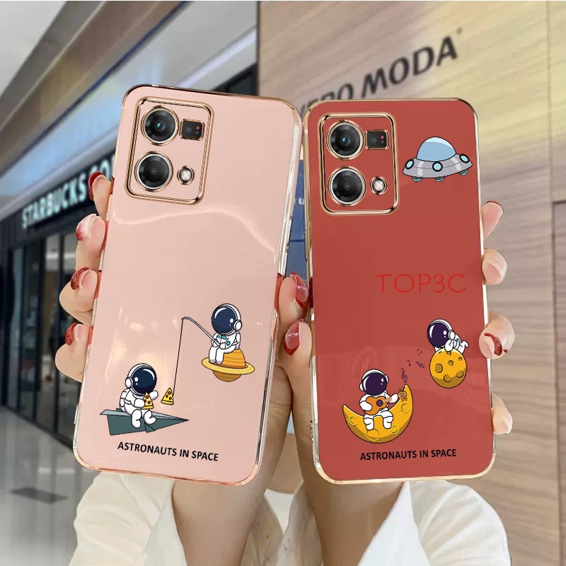 Ốp lưng Reno 7 4G Reno 8 4G Ốp Điện Thoại Họa Tiết Nasa Cho Oppo Reno 7 4G Reno 8 4G Reno 6Z 5G Reno 6 5G Reno 7Z 5G / 8Z / 7 / 8 / 8 Pro 5G XQ