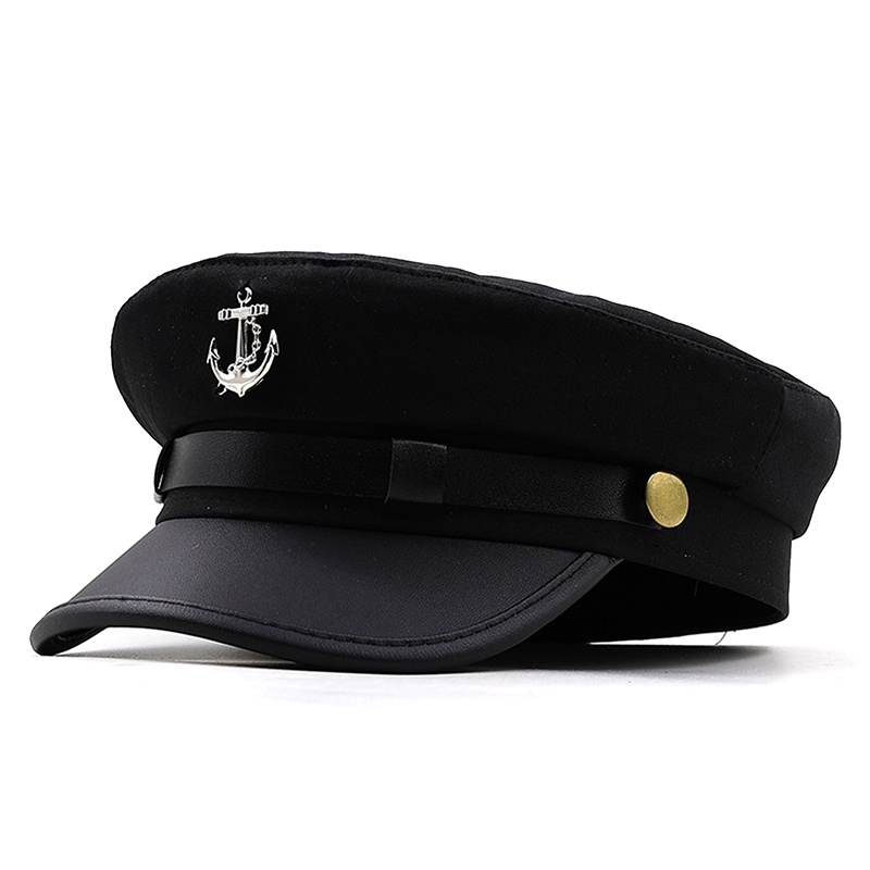 Gdt Mũ Beret Phẳng Phong Cách Quân Đội Vintage Thường Ngày Cho Nam Và Nữ