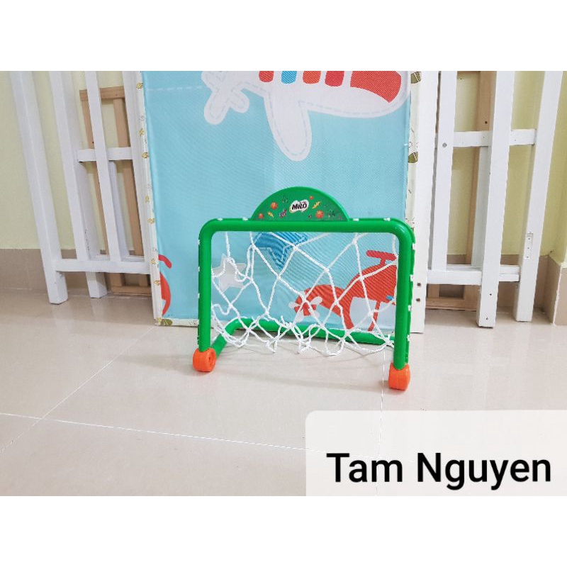 Bộ Khung Thành Đá Bóng Milo MINI, Kèm Lưới Và Bóng