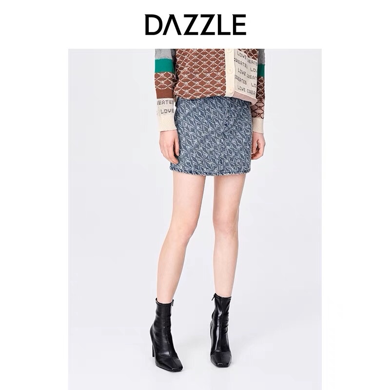 Chân váy bò Dazzle