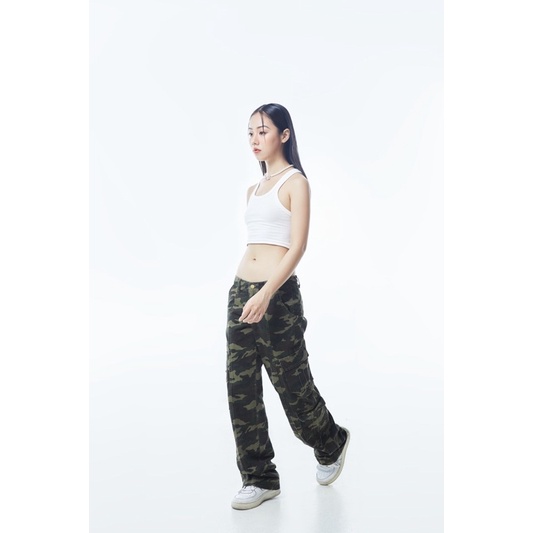MILITARY CARGO PANTS - QUẦN LƯNG THẤP CAMO