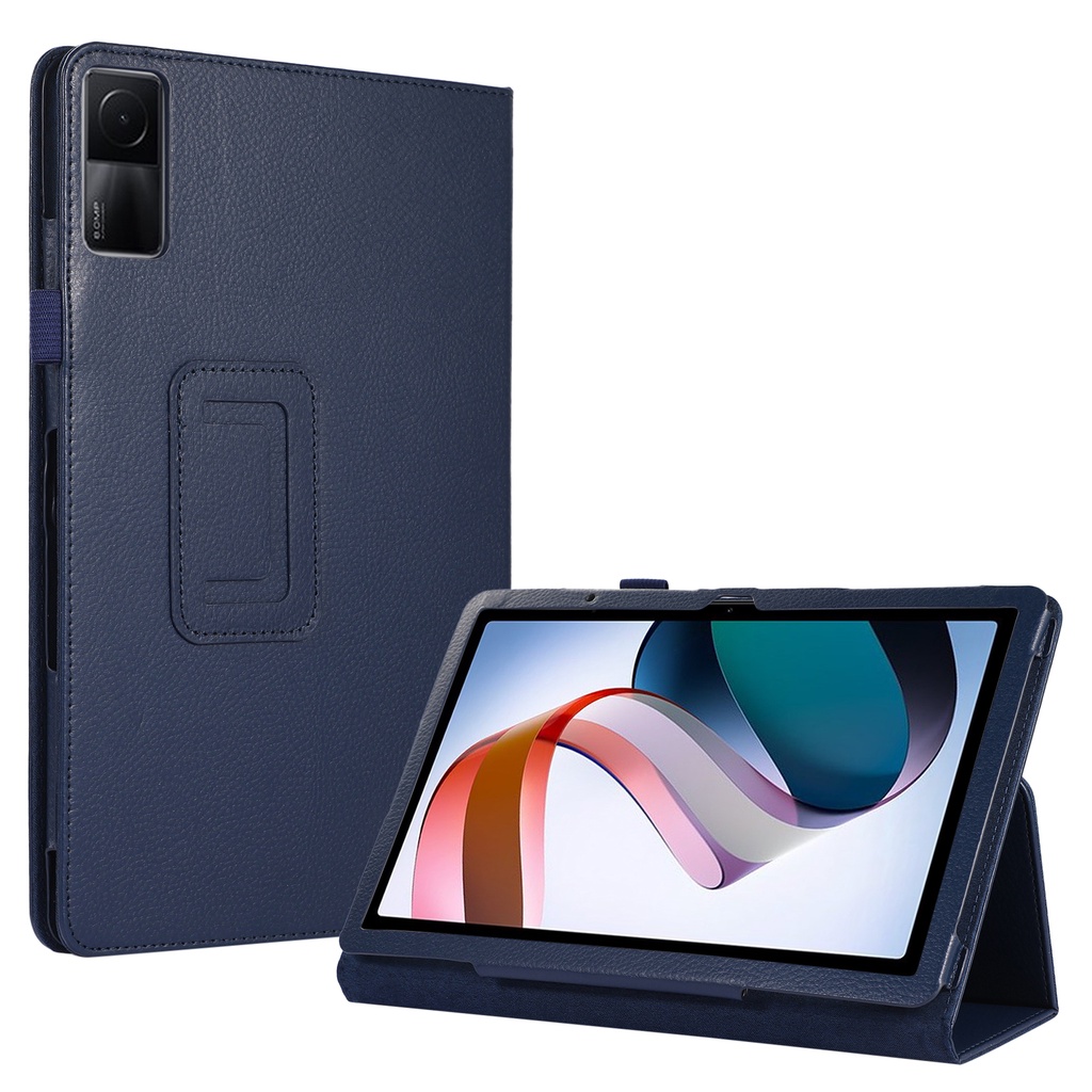 Bao Da Máy Tính Bảng Nắp Lật Màu Trơn Họa Tiết Vỏ Quả Vải Cho xiaomi redmi pad se 11 inch 2023 redmi pad 10.61 "