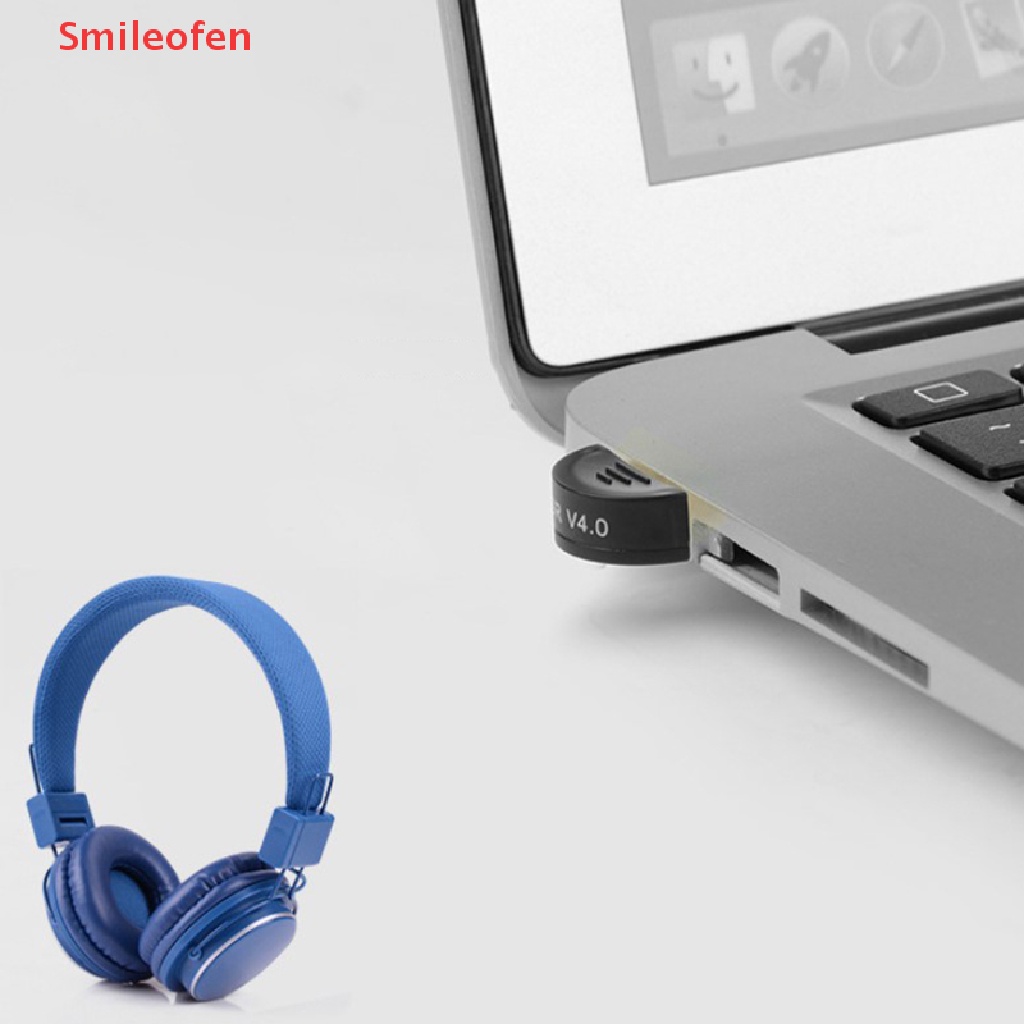 Usb Nhận Tín Hiệu Bluetooth 4.0 Không Dây Cho Máy Tính / Laptop c Mới