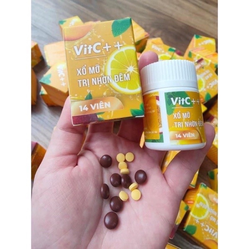[Chính Hãng] Xổ mỡ Đêm VitC+++ Nhà kẹo Dứa
