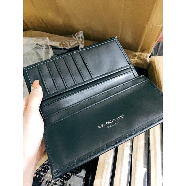 Ví bape camo ảnh thật