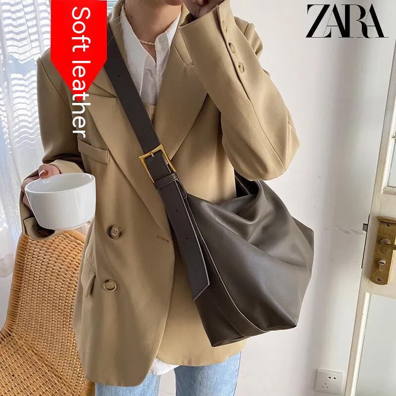 Túi Xách Da Mềm Cỡ Lớn Thời Trang Thu Đông Zara