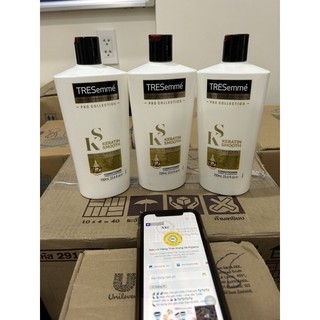 Dầu gội và dầu xả tresemme thái lan 700ml