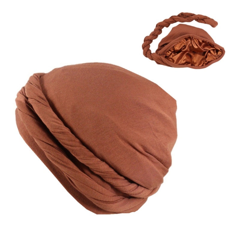 Khăn Trùm Đầu Bằng Satin Phong Cách Hồi Giáo Cho Nam