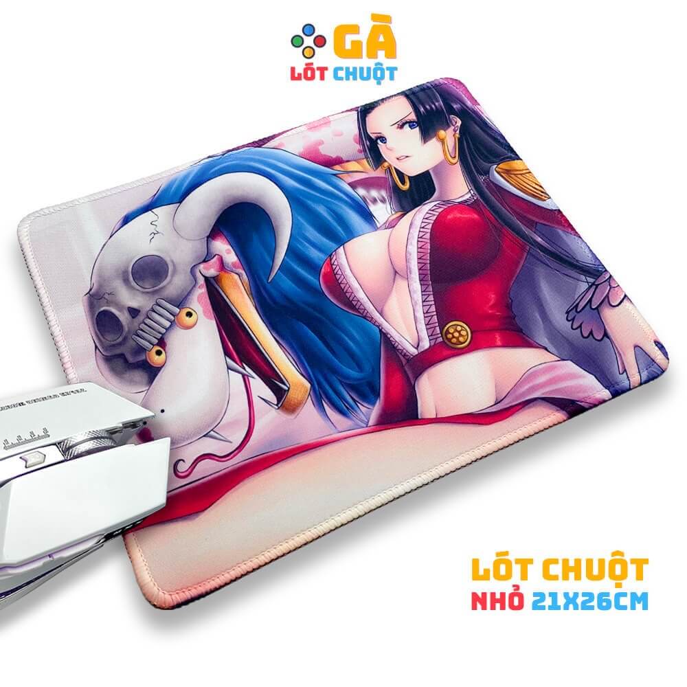 Lót chuột nhỏ dễ thương, kích thước 21x26cm, bo viền chắc chắn - GÀ LÓT CHUỘT