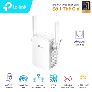 Bộ mở rộng sóng wifi TP-Link RE205 AC750Mbps (Chính hãng)