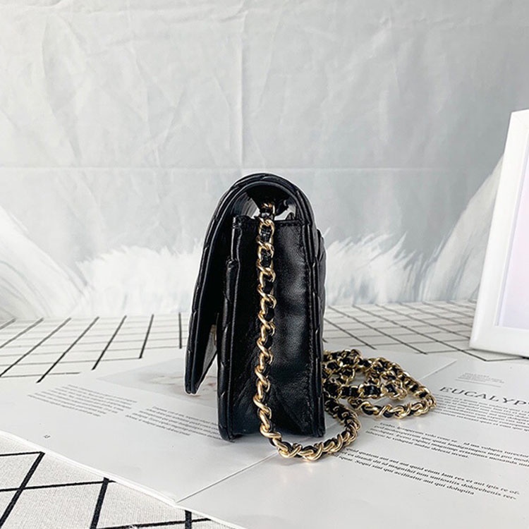 Túi Đeo Chéo Dây Xích Hình Thoi Phong Cách Hàn Quốc Dễ Phối Đồ Cho Nữ