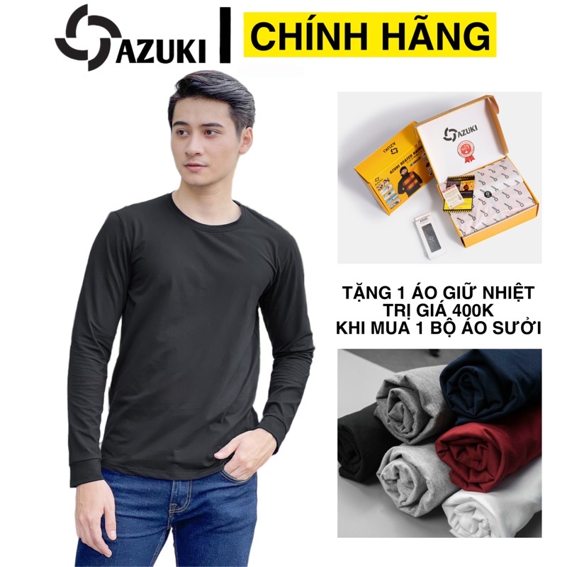 Áo Giữ Nhiệt Azuki Công Nghệ Heattech Giữ Ấm Cơ Thể