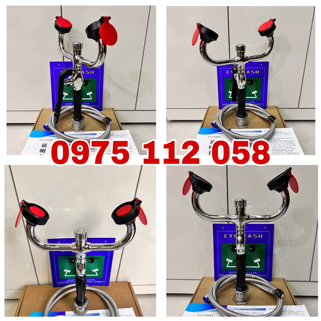 Vòi rửa tay kết hợp rửa mắt UK0711A chính hãng