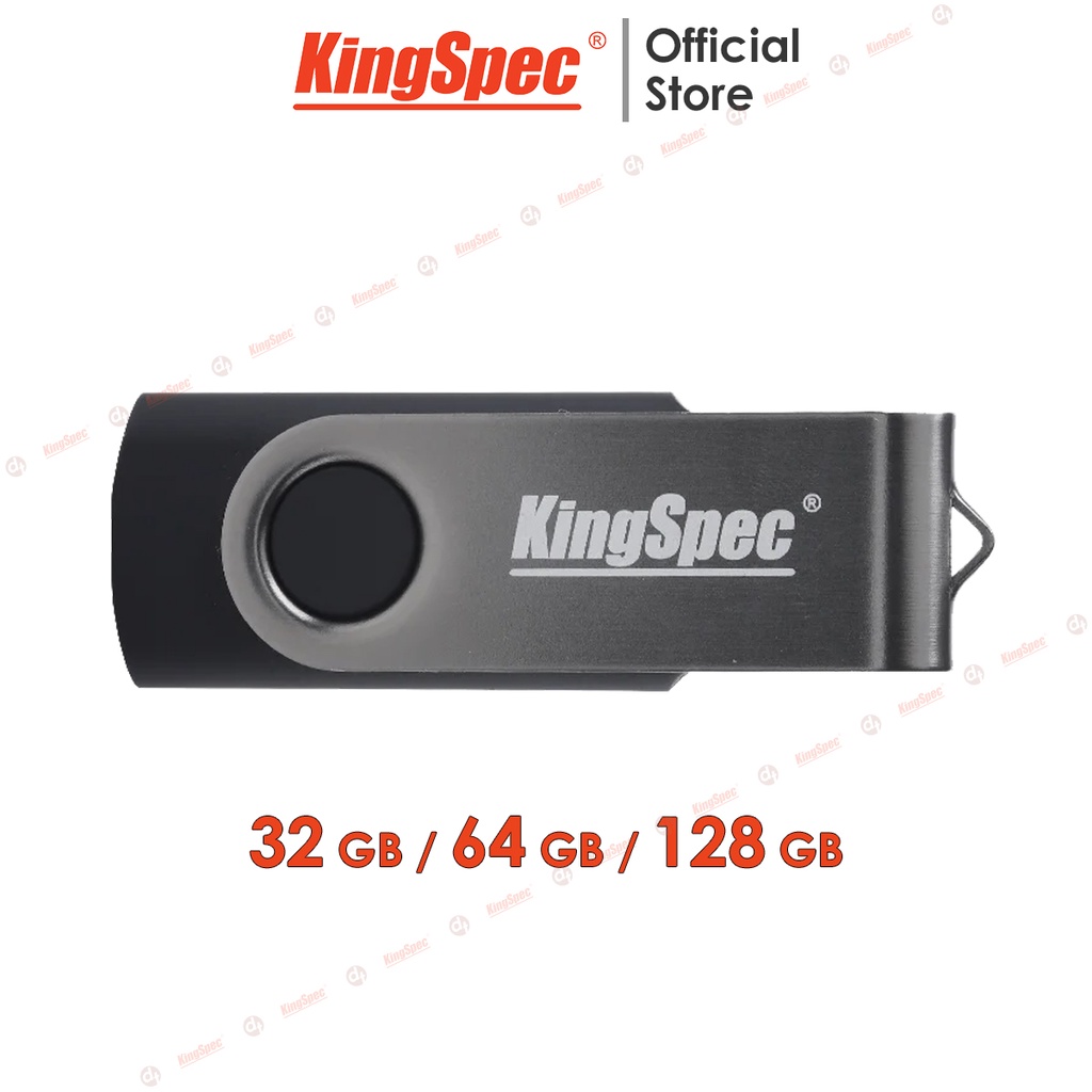 USB dữ liệu KingSpec 32GB / 64GB / 128GB , tốc độ 2.0 | USBKS Series Hàng Chính Hãng