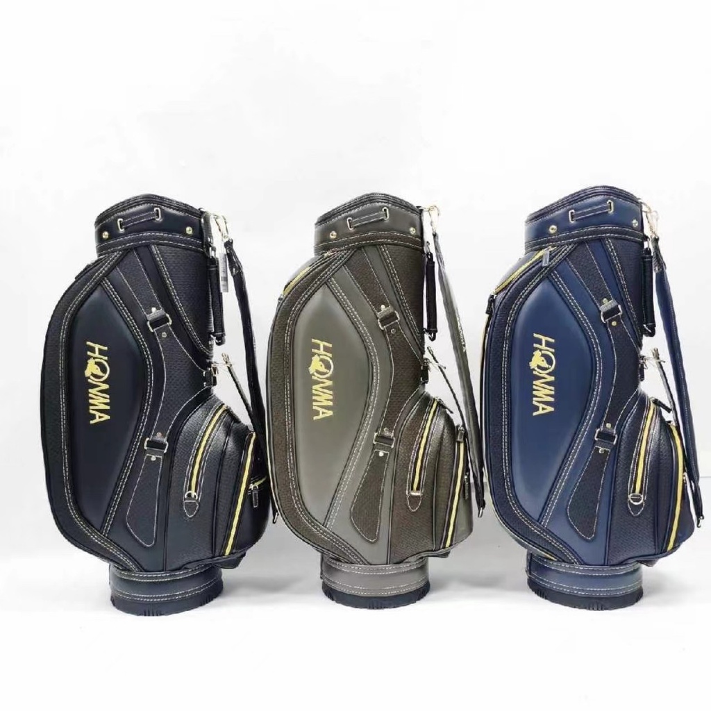 Túi đựng gậy Golf Honma da đan mẫu mới nhất 2022 - Golf bag
