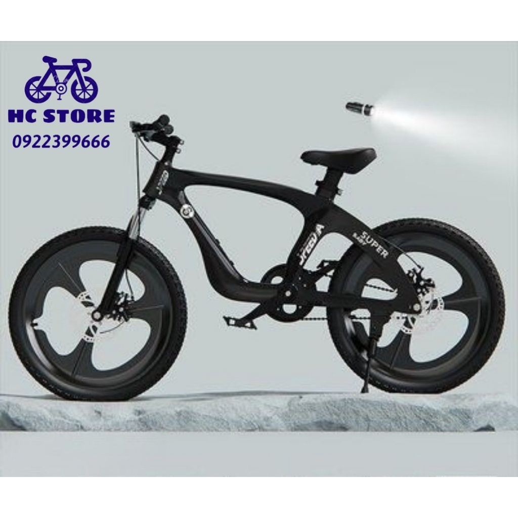 Xe đạp leo núi trẻ em nhà thám hiểm nhỏ siêu nhẹ 20 inch