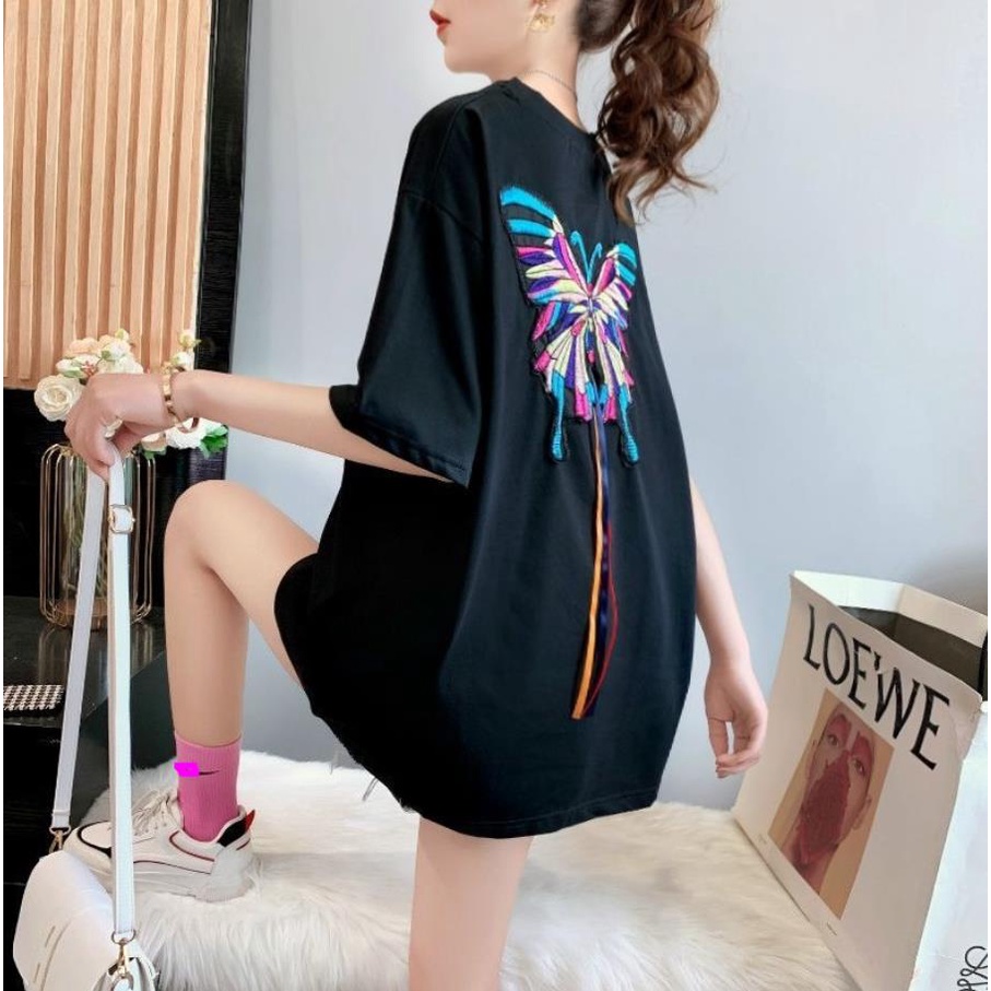 Áo Thun Dáng Rộng Tay Ngắn Thời Trang Mùa Hè 2022 Cho Nữ