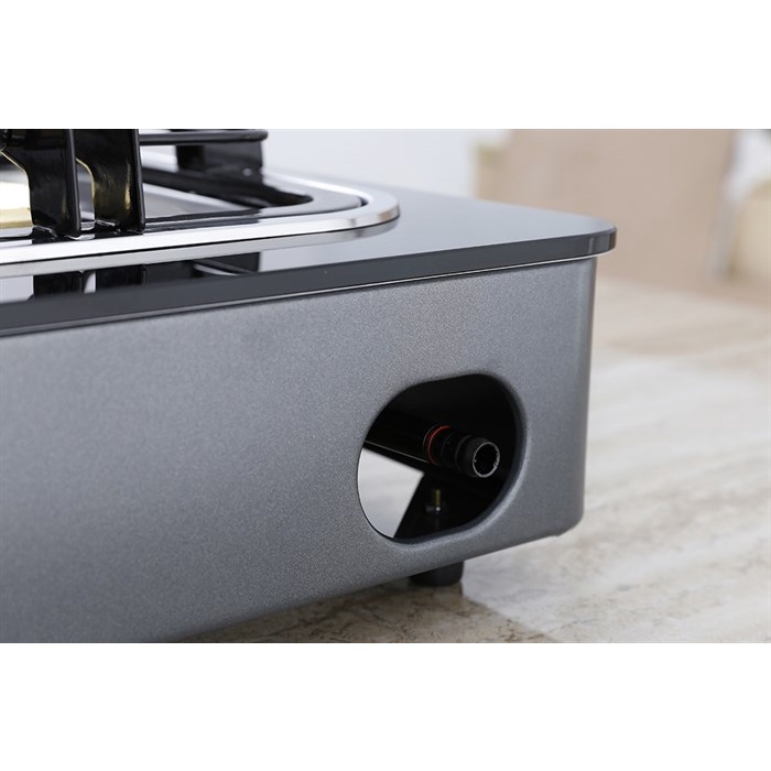 Bếp gas đôi Electrolux ETG727GKR hàng trưng bày đẹp mới 98-99% chính hãng 100% bảo hành 12 tháng