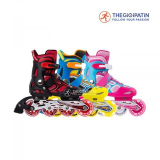 Giày Patin trẻ em hiệu Cougar 835LSG bánh có 1 đèn phát sáng