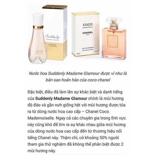 NƯỚC HOA SUDDENLY MADAME GLOMOUR 50ML