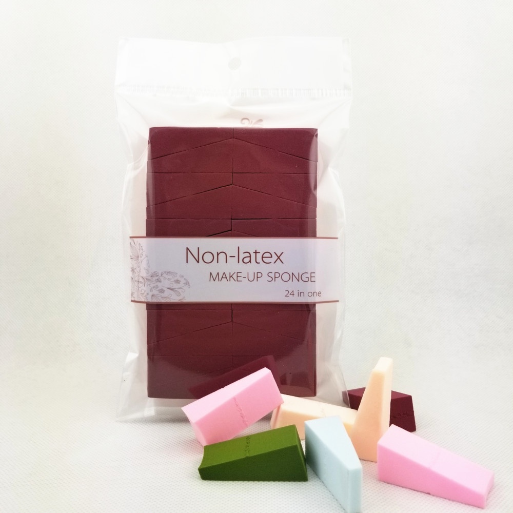 Set 24 mút trang điểm tán nền đa năng hình tam giác