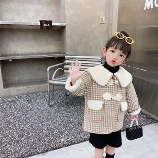 Áo dạ lót lông bé gái hàng qc 12-22kg
