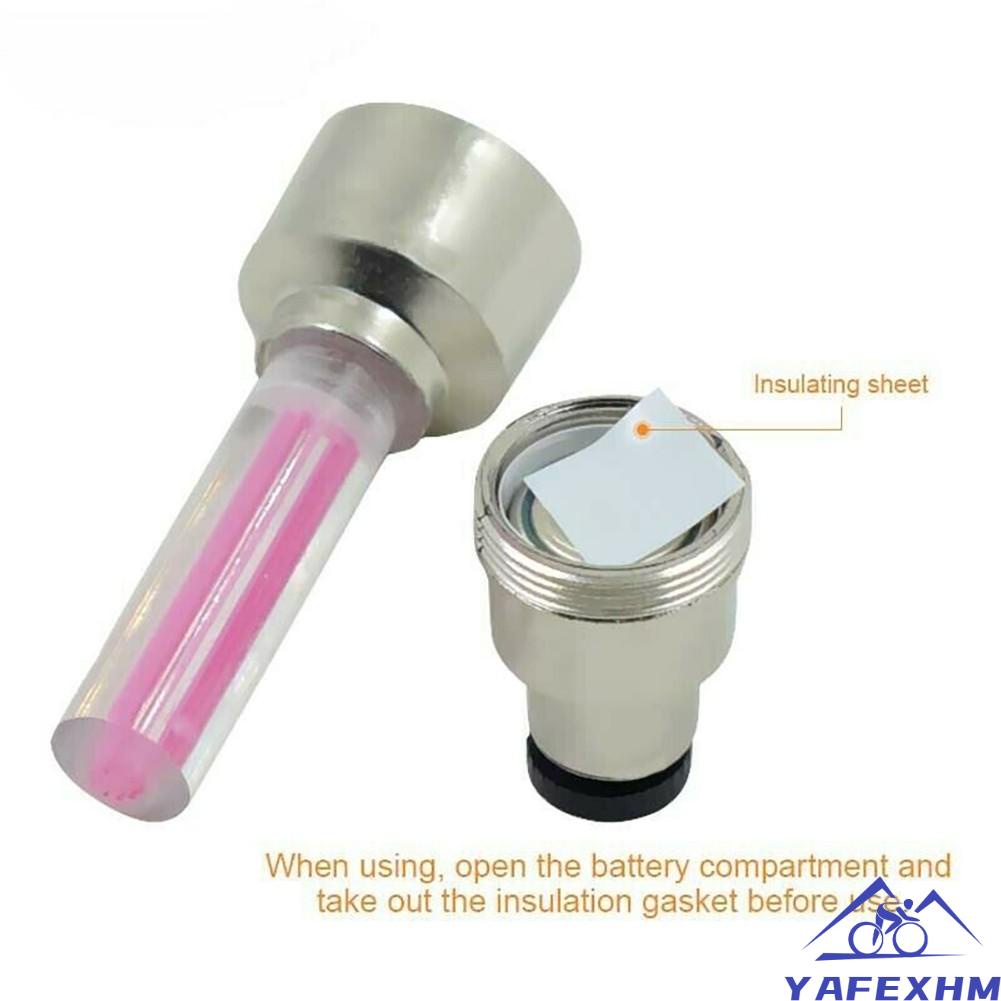 1 Đèn LED Neon Gắn Van Bánh Xe Đạp, Xe Máy, Xe Hơi