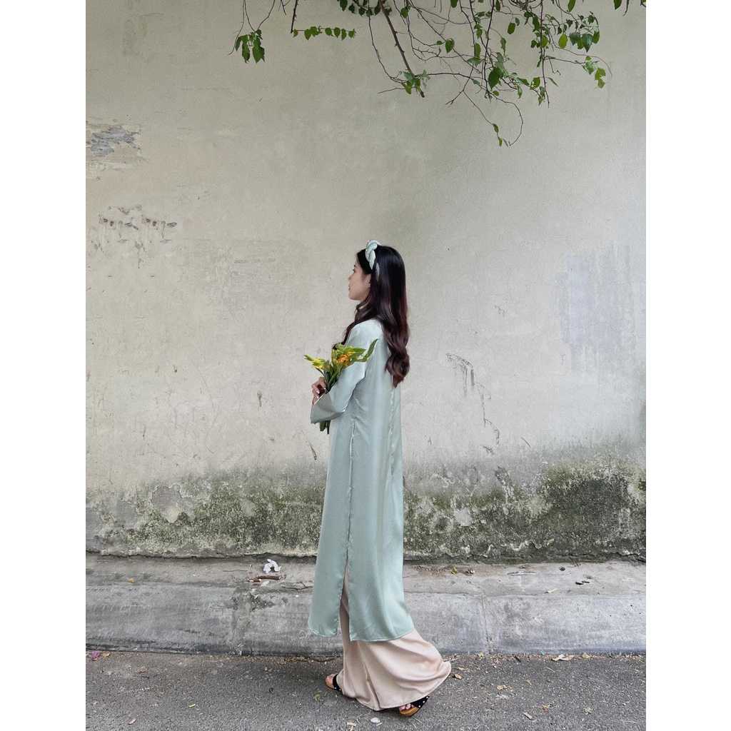 SET ÁO DÀI TRƠN 3 MÓN BIGSIZE HOT TẾT 2023