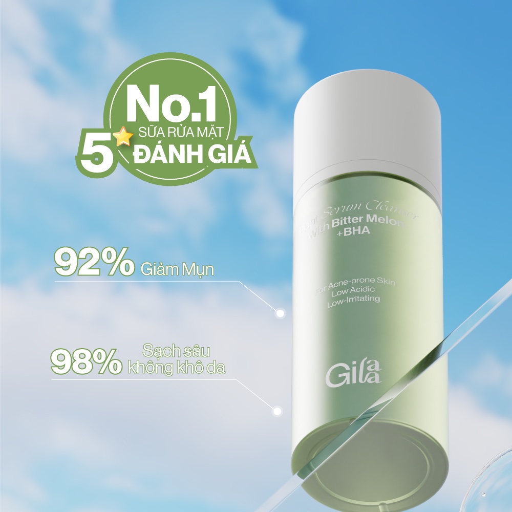 Sữa rửa mặt Khổ qua và Vegan BHA giúp làm sạch da và giảm mụn (160g) | BigBuy360 - bigbuy360.vn