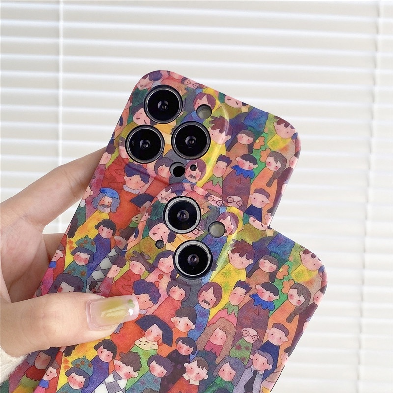Ốp Điện Thoại Mềm In Hoạt Hình Cho IPhone14 14Pro 14Plus 14ProMax 13 13Pro 13ProMax 12 12Pro 12ProMax 11 11ProMax